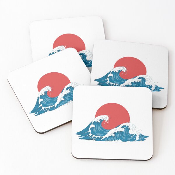 Item preview, Raging sea designed and sold by WelcomeToJapan.