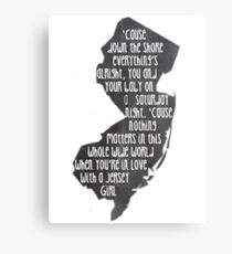 Jersey Girl Canvas Print