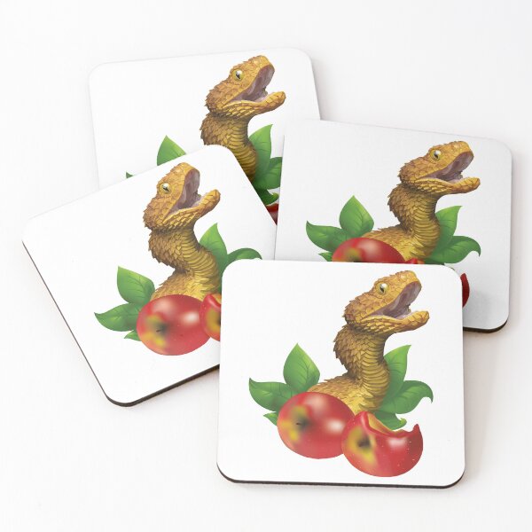 Item preview, Snake with apples designed and sold by obscurite.