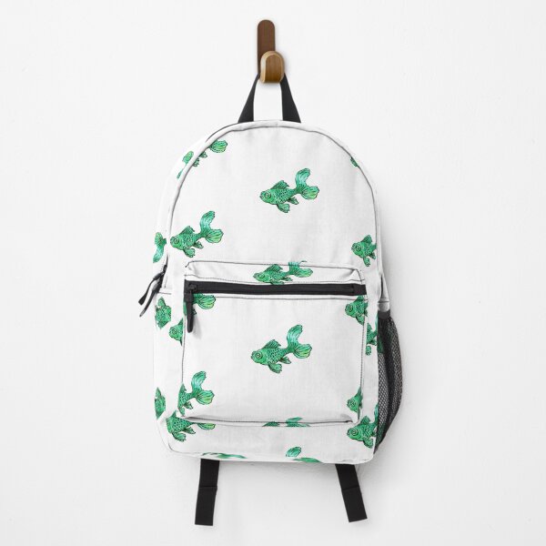Item preview, green goldfish designed and sold by cam-graphics.