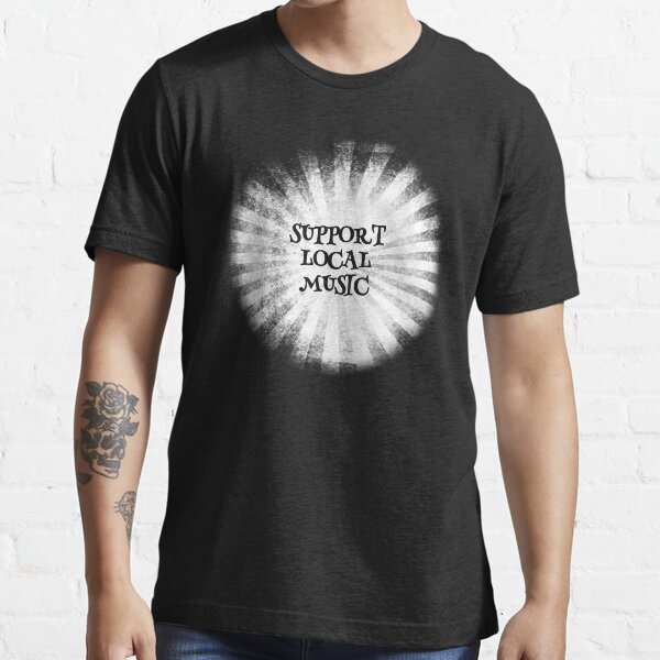 Support Local Music Inverted Essential T-Shirt