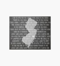 Jersey Girl Art Board