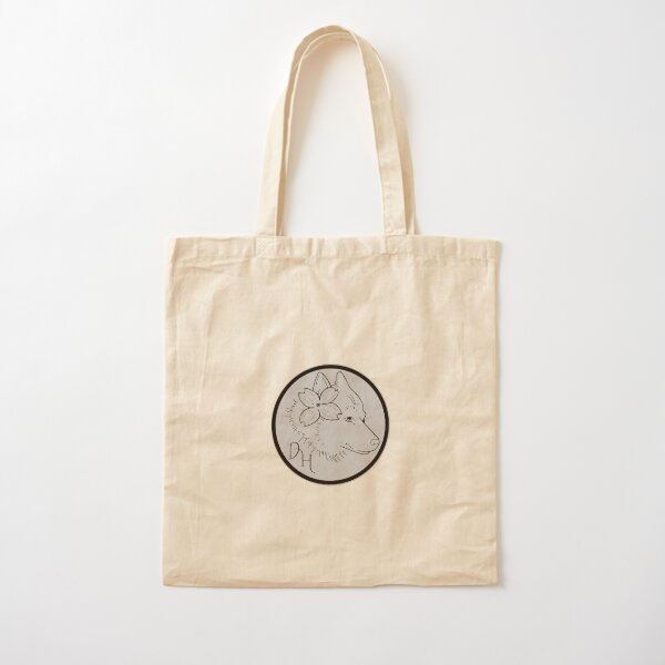Dogwood House logo - grey Cotton Tote Bag