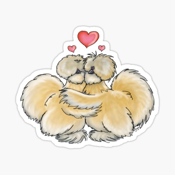 Silkie Love Sticker
