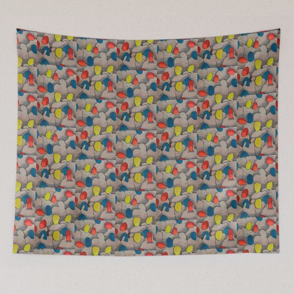Item preview, Face Mood Pattern designed and sold by Amelia Dean.