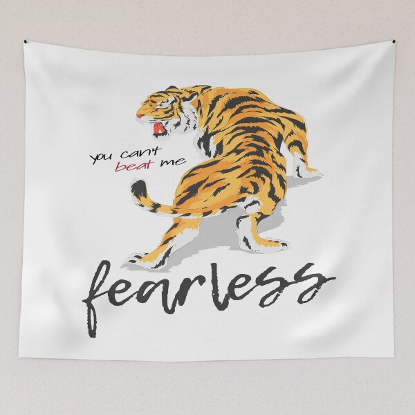 Item preview, Fearless tiger designed and sold by Sasha-Arts.