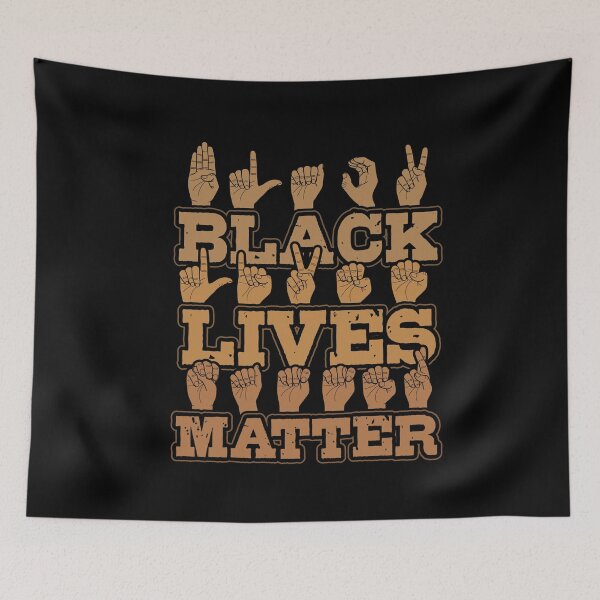 Item preview, Black Lives Matter Hand Sign Language designed and sold by Hananiah Merch.