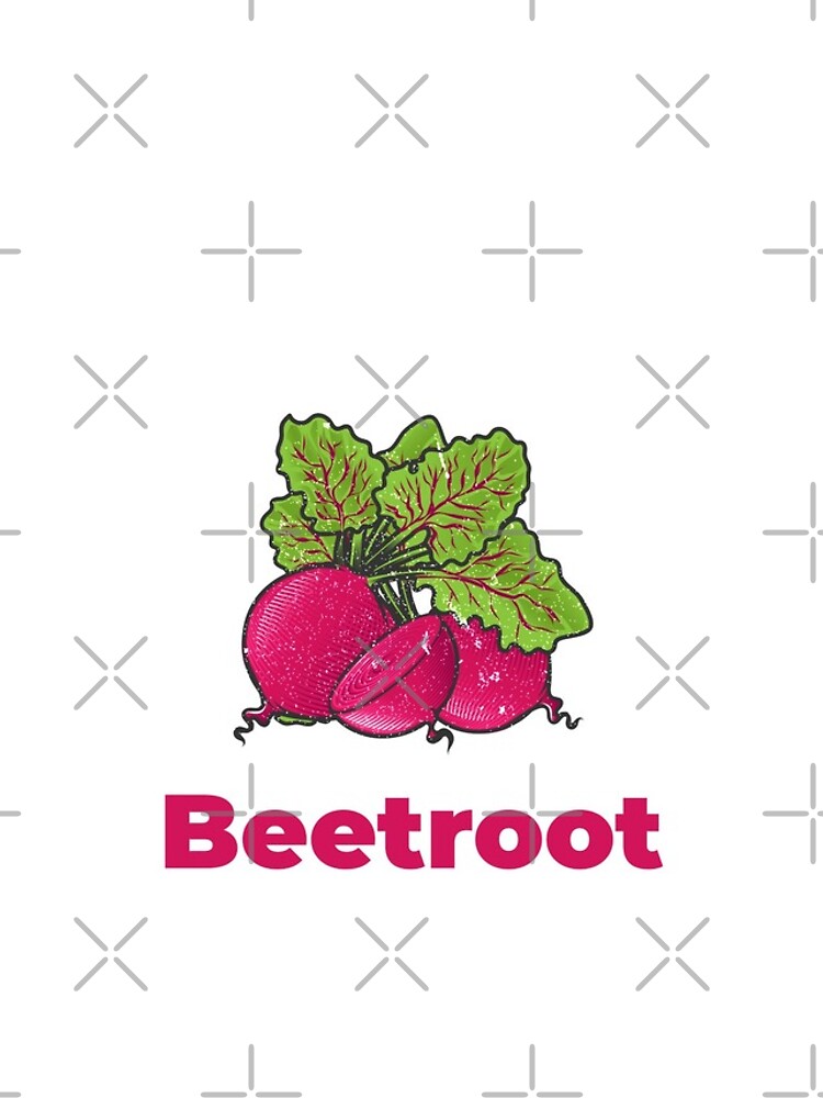 Beetroot Vegetable with Name by nikkihstokes