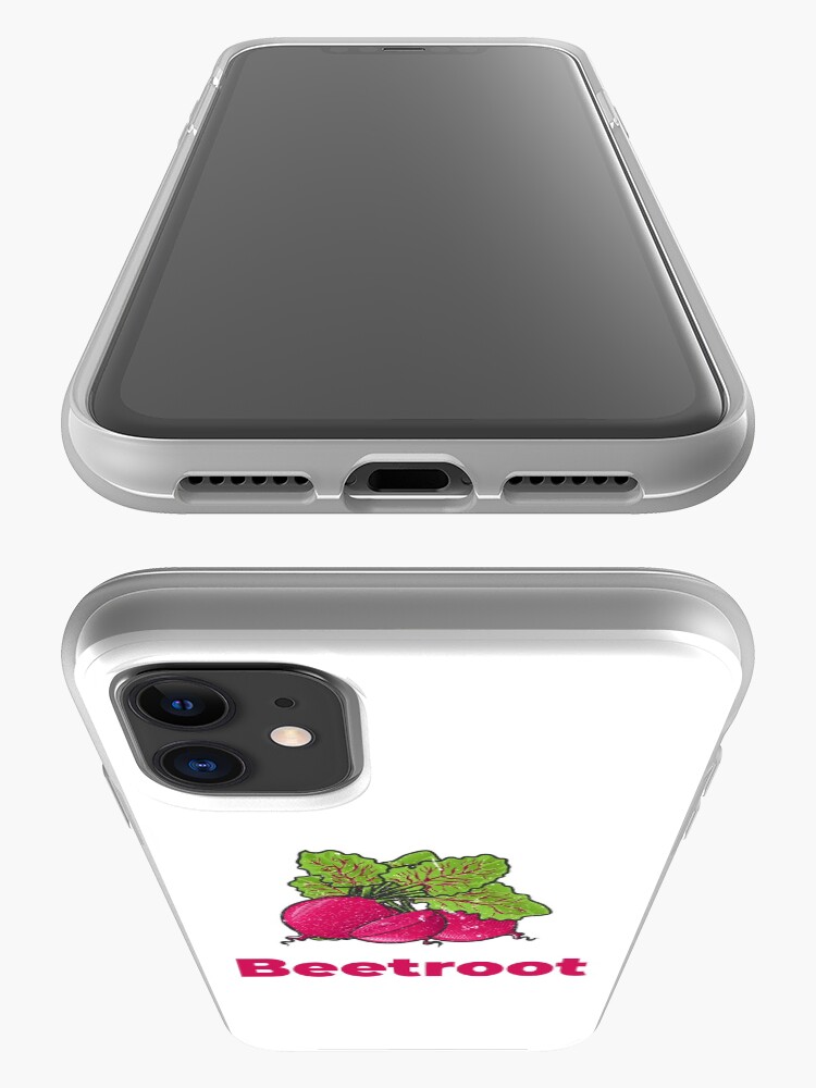 Alternate view of Beetroot Vegetable with Name iPhone Case & Cover