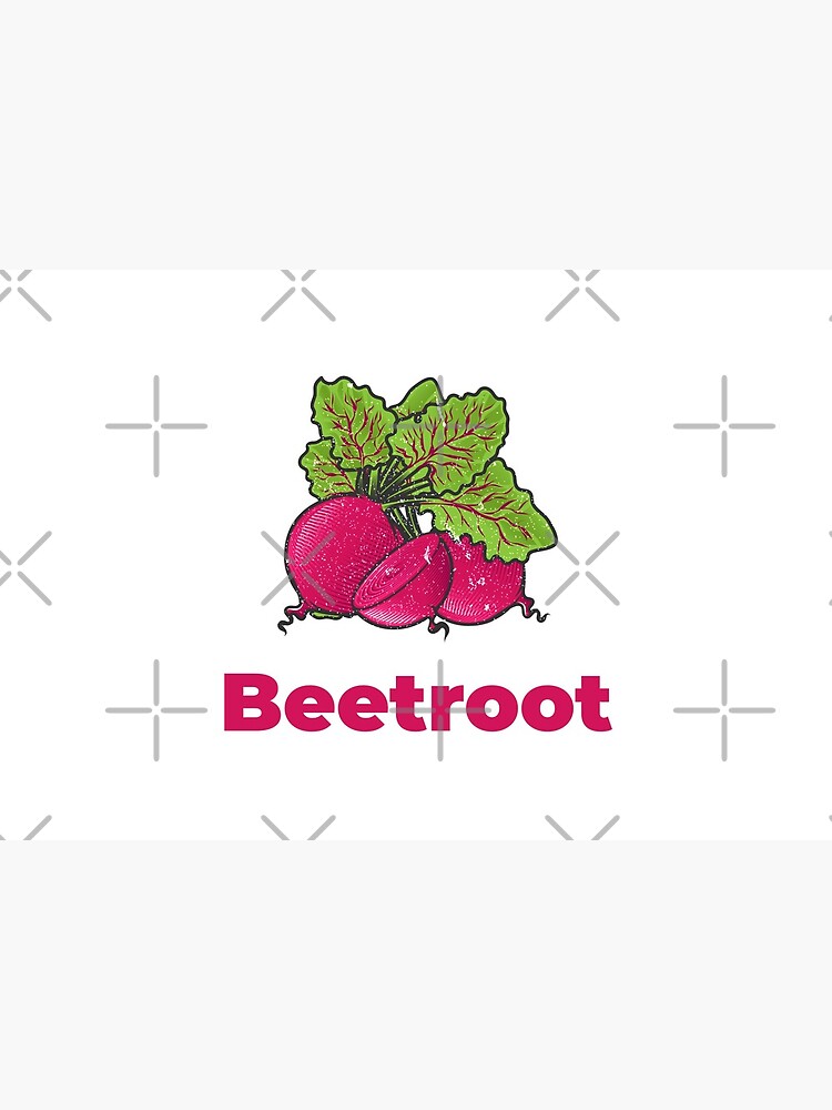 Beetroot Vegetable with Name by nikkihstokes