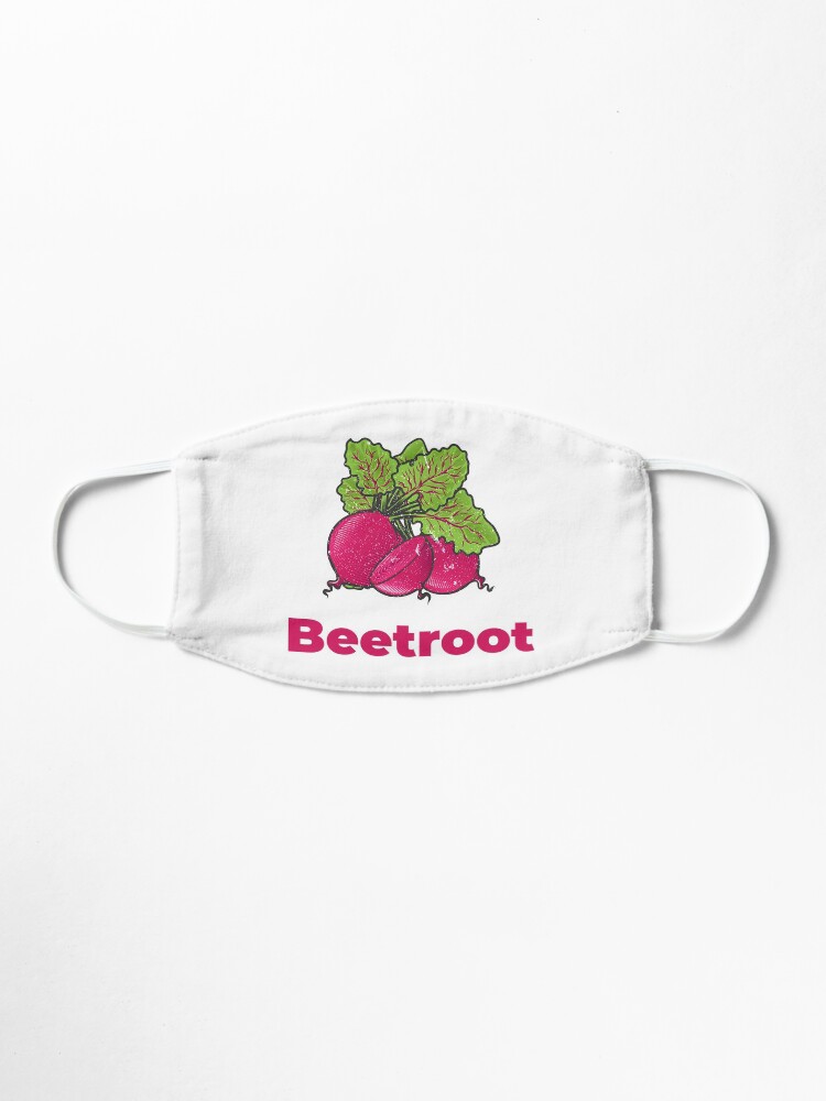 Alternate view of Beetroot Vegetable with Name Mask