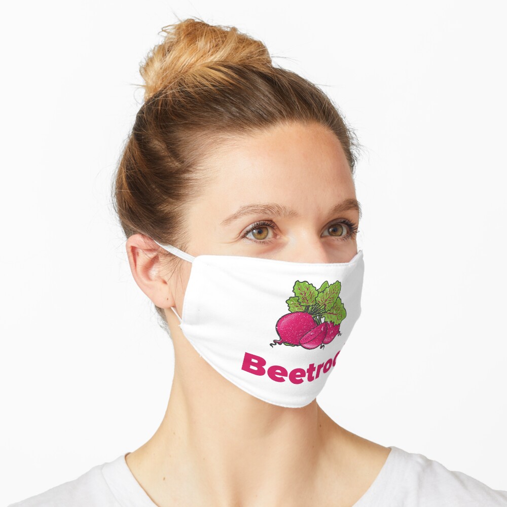 Beetroot Vegetable with Name Mask