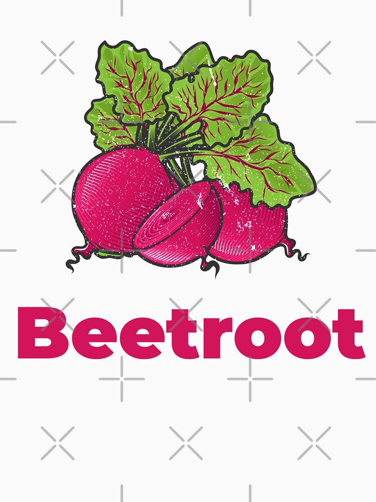 Beetroot Vegetable with Name by nikkihstokes