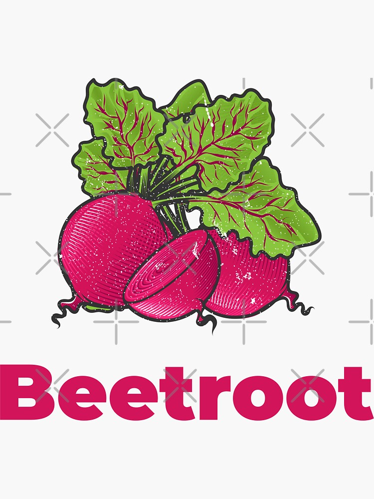 Beetroot Vegetable with Name by nikkihstokes