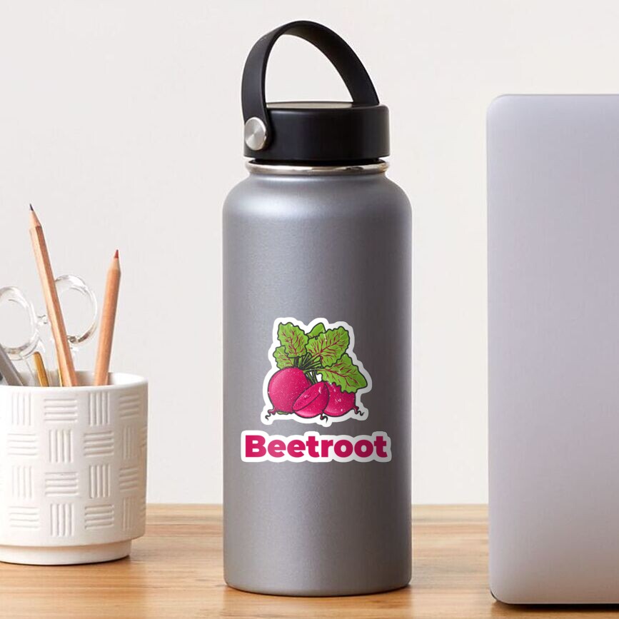 Beetroot Vegetable with Name Sticker
