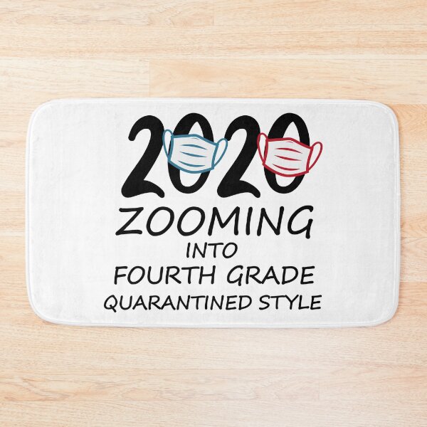 Item preview, Zooming Into Fourth Grade Quarantined Style designed and sold by yacine12353.