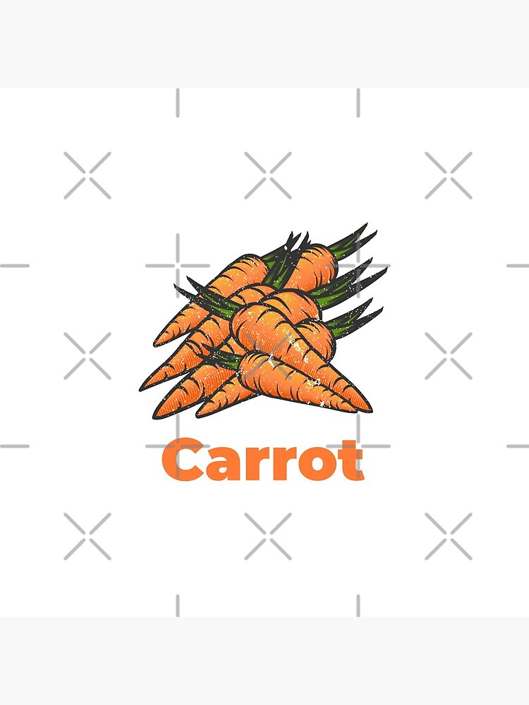 Carrot Vegetable with Name by nikkihstokes