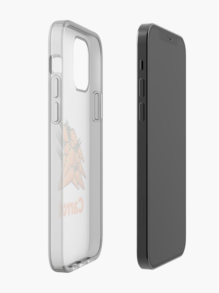 Alternate view of Carrot Vegetable with Name iPhone Case & Cover