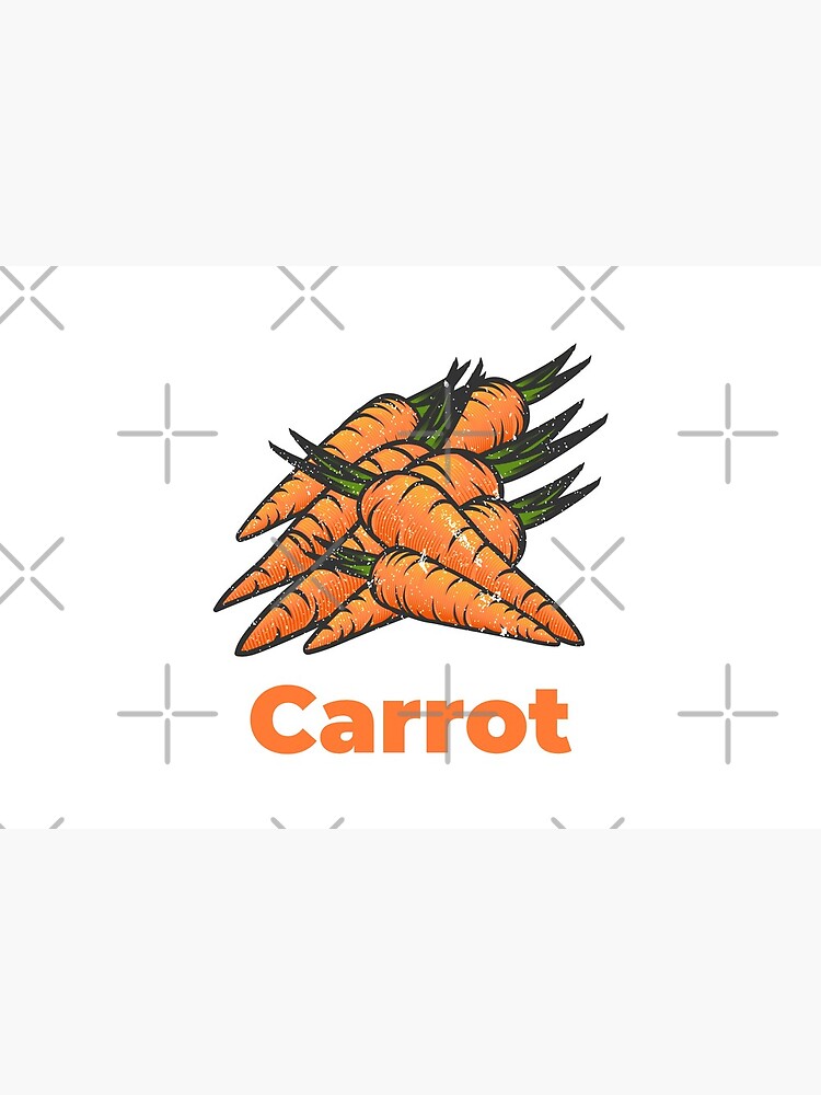 Carrot Vegetable with Name by nikkihstokes