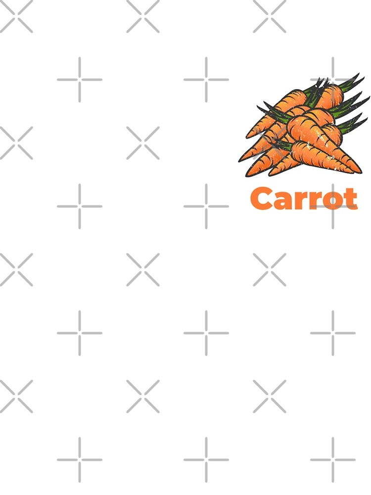 Carrot Vegetable with Name by nikkihstokes