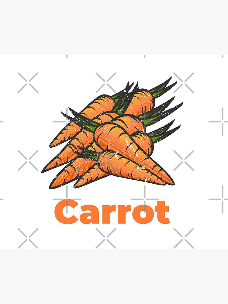 Carrot Vegetable with Name by nikkihstokes