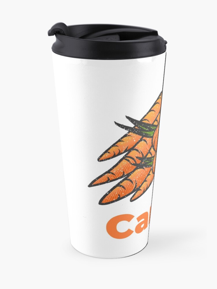 Alternate view of Carrot Vegetable with Name Travel Mug
