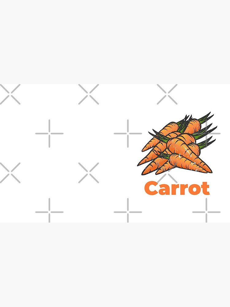 Carrot Vegetable with Name by nikkihstokes