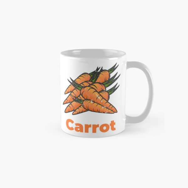 Carrot Vegetable with Name Classic Mug