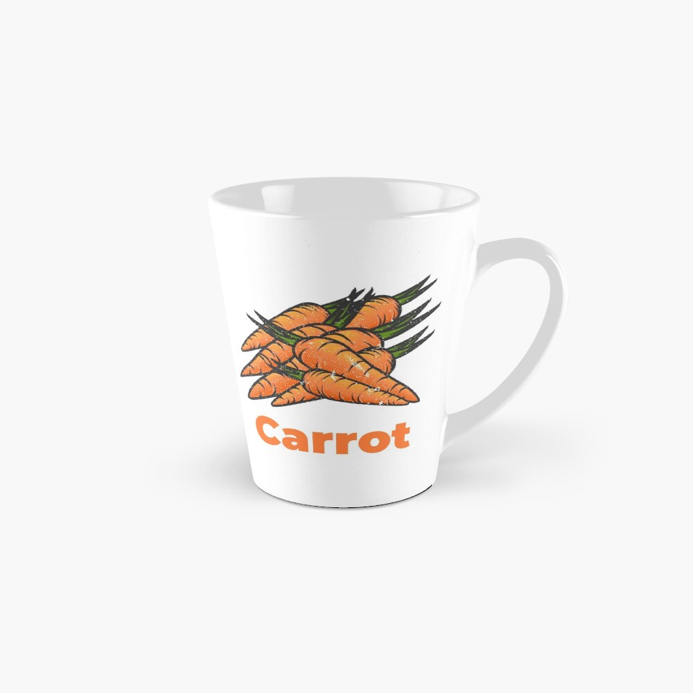 Carrot Vegetable with Name Mug