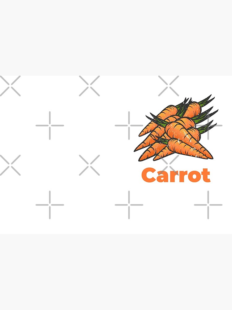 Carrot Vegetable with Name by nikkihstokes