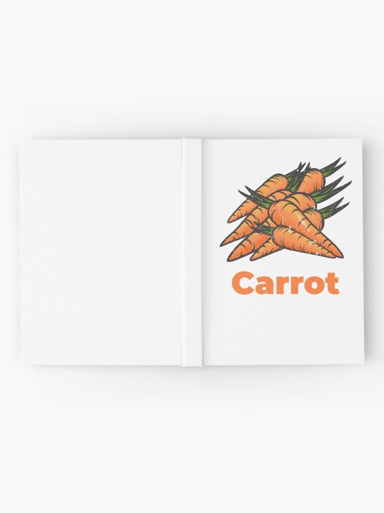 Alternate view of Carrot Vegetable with Name Hardcover Journal