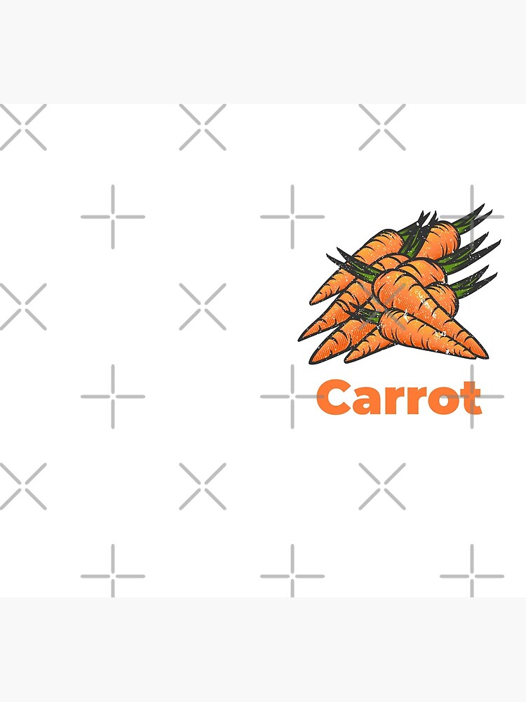 Carrot Vegetable with Name by nikkihstokes