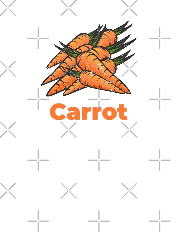 Carrot Vegetable with Name by nikkihstokes