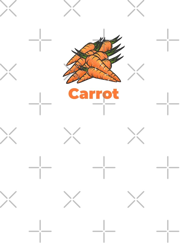 Carrot Vegetable with Name by nikkihstokes