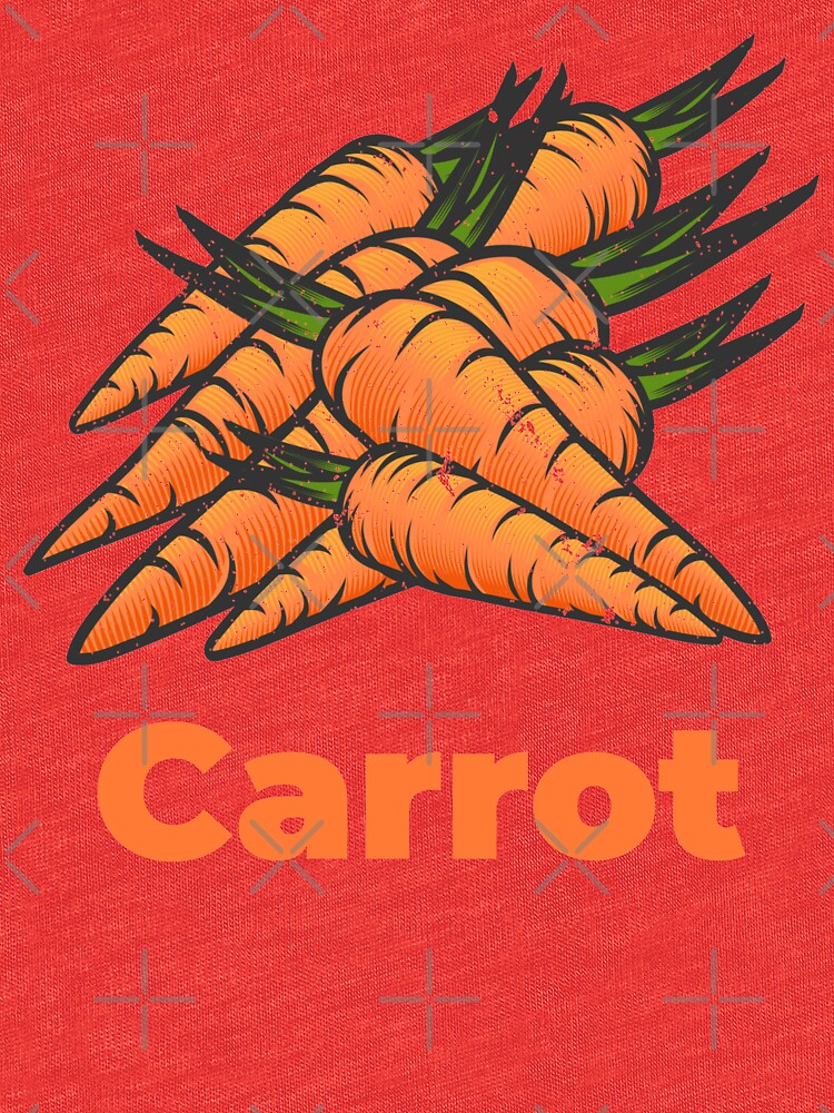 Carrot Vegetable with Name by nikkihstokes
