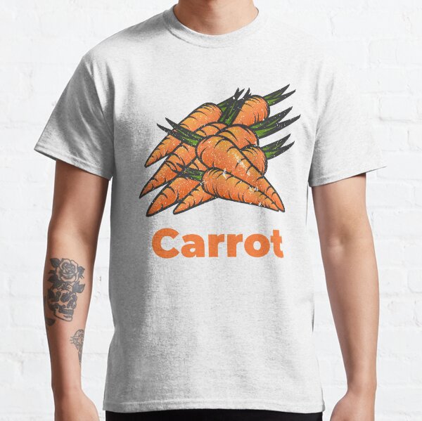 Carrot Vegetable with Name Classic T-Shirt