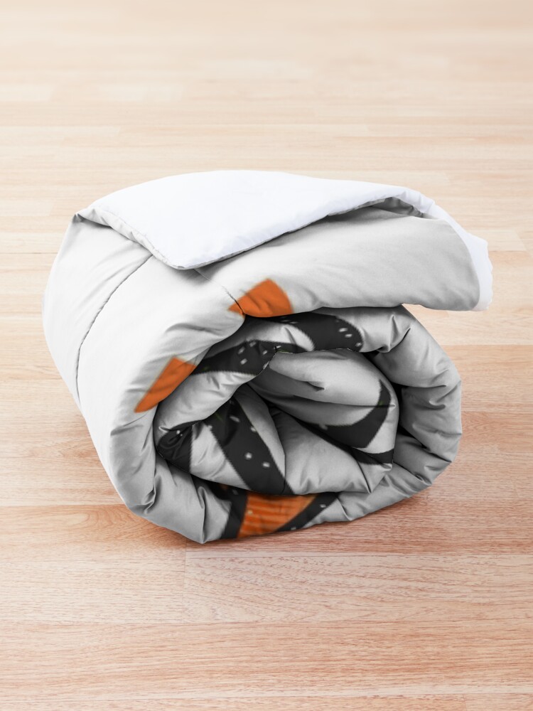 Alternate view of Carrot Vegetable with Name Comforter