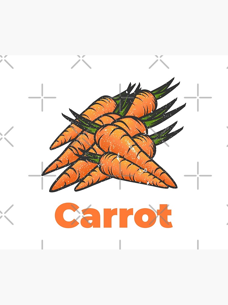 Carrot Vegetable with Name by nikkihstokes
