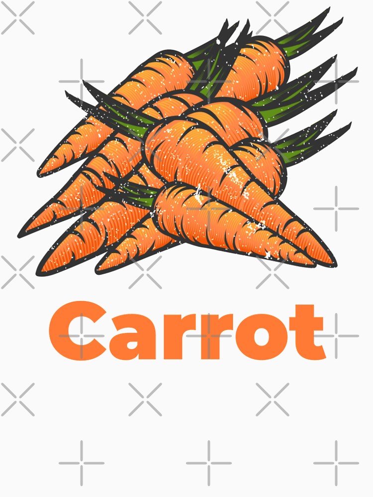 Carrot Vegetable with Name by nikkihstokes