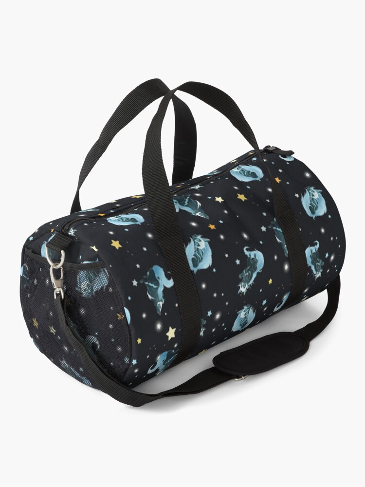 Alternate view of Cosmic Wolf Duffle Bag