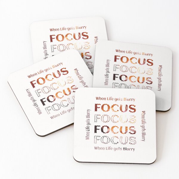 Item preview, Focus, when life gets blurry designed and sold by Spiritualish.