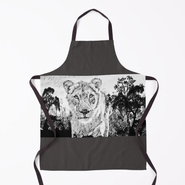 Item preview, Lion Jungle black & White designed and sold by Aquila Light Pictures.