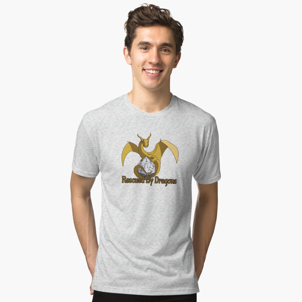 Item preview, Tri-blend T-Shirt designed and sold by RescuedByDragon.