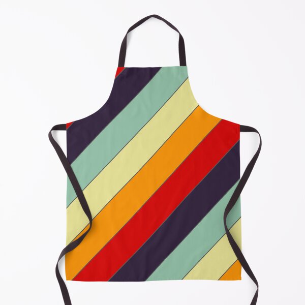 Item preview, Vintage Retro Multicolor Stripes designed and sold by Bliss Find And Design.