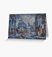 Rush Hour Greeting Card