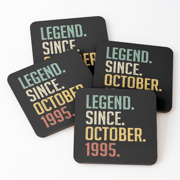 Item preview, Legend Since October 1995 25th Birthday Gift 25 Years Old Vintage October 1995 designed and sold by Takatv.
