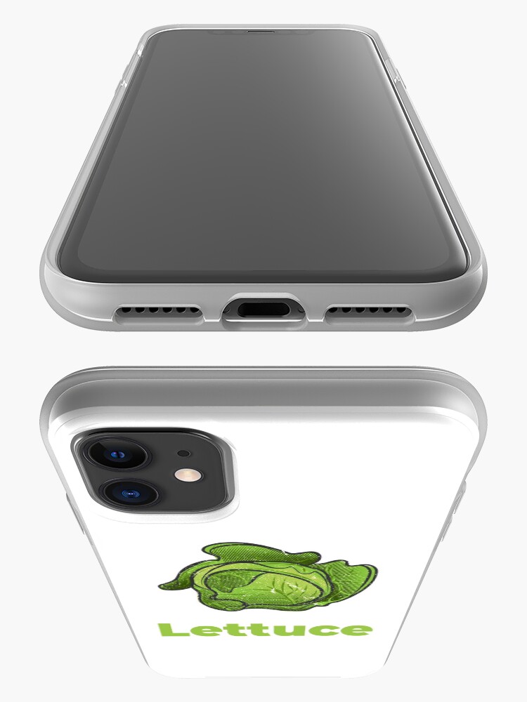 Alternate view of Lettuce Vegetable with Name iPhone Case & Cover
