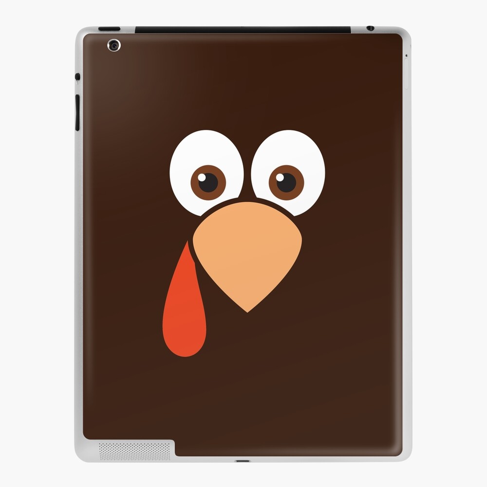 Cartoon Turkey Face Leggings for Sale by creativecurly