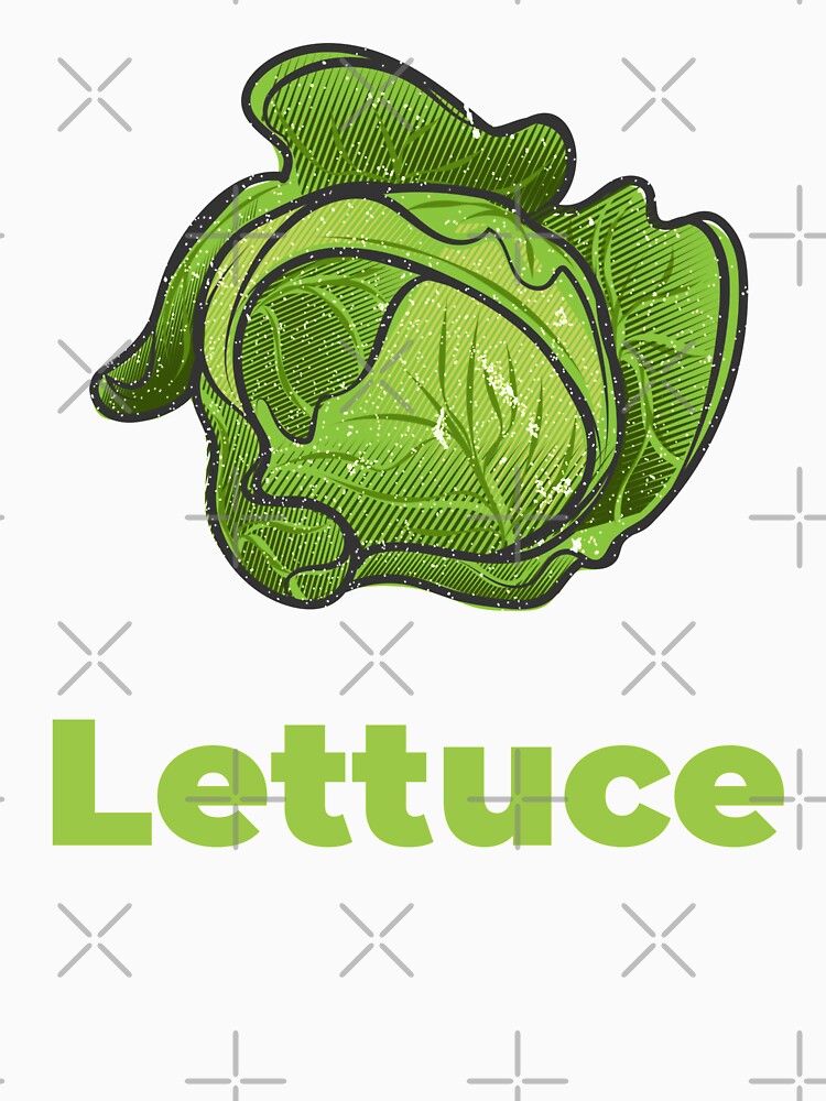 Lettuce Vegetable with Name by nikkihstokes