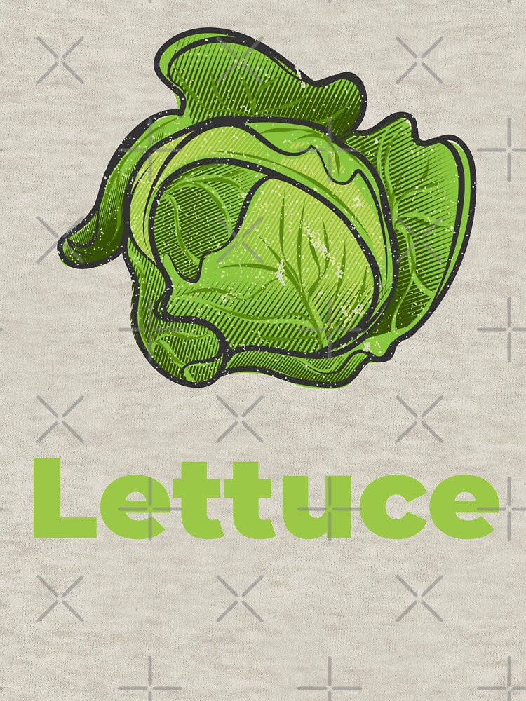 Lettuce Vegetable with Name by nikkihstokes